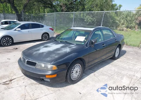 1999 Mitsubishi Diamante z USA, uszkodzony, nr VIN 6MMAP47P1XT008309